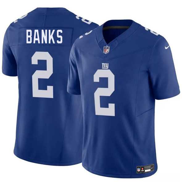 Men & Women & Youth New York Giants #2 Deonte Banks Blue 2025 F.U.S.E. Vapor Untouchable Limited Stitched Jersey,We sell and wholesale Men & Women & Youth New York Giants #2 Deonte Banks Blue 2025 F.U.S.E. Vapor Untouchable Limited Stitched Jersey on line form chian!